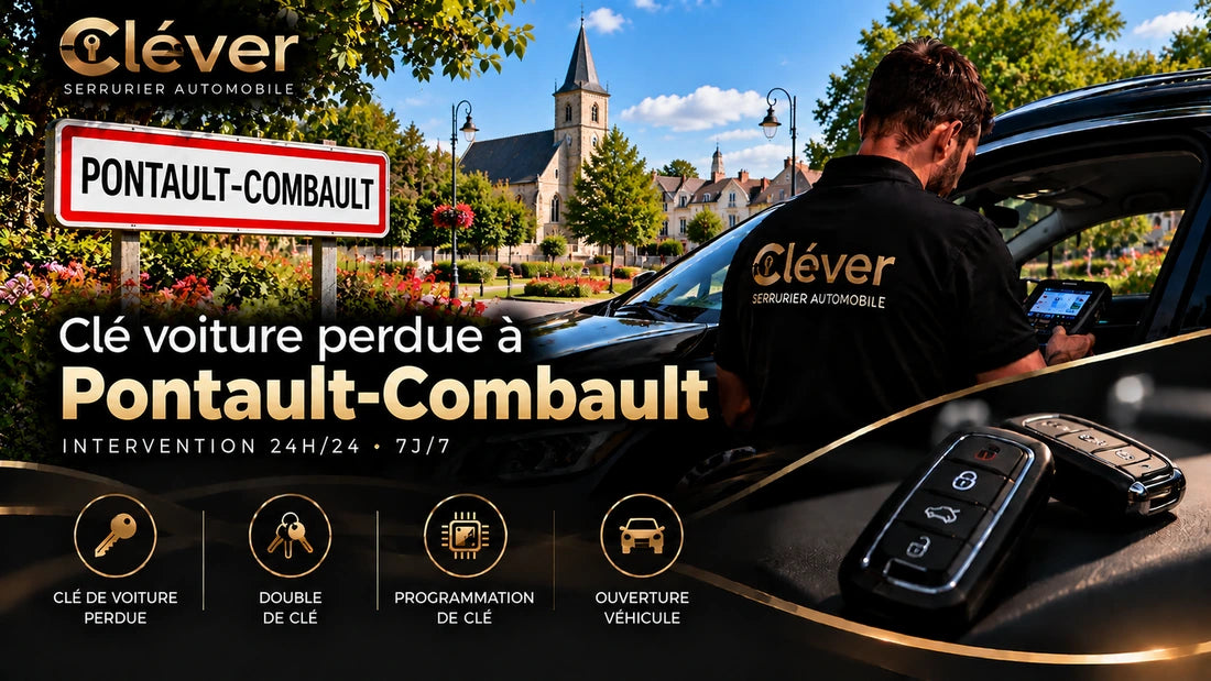Serrurier automobile à Pontault-Combault - Cléver